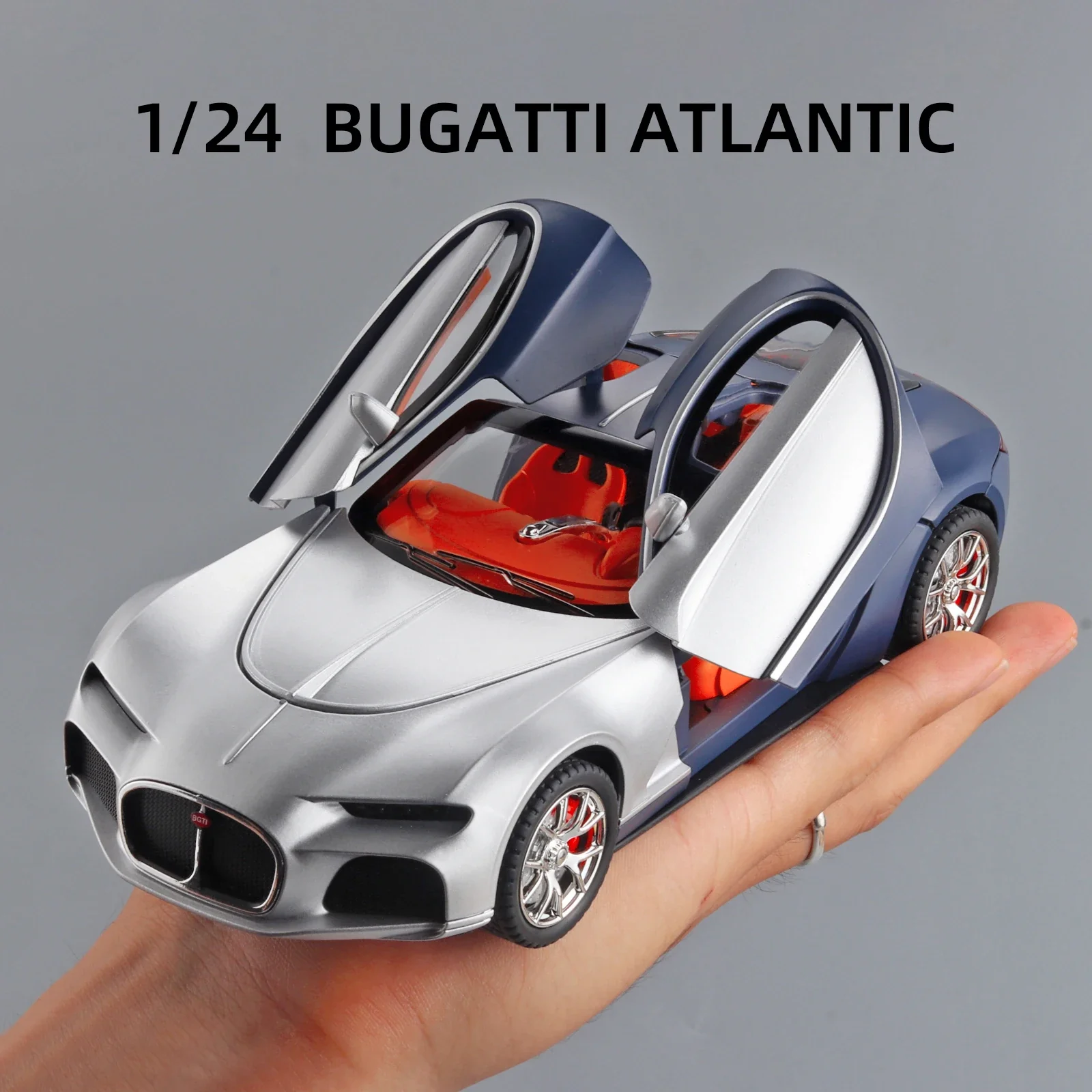 1:24 Diecast Bugatti Atlantic Model Car - Image 8