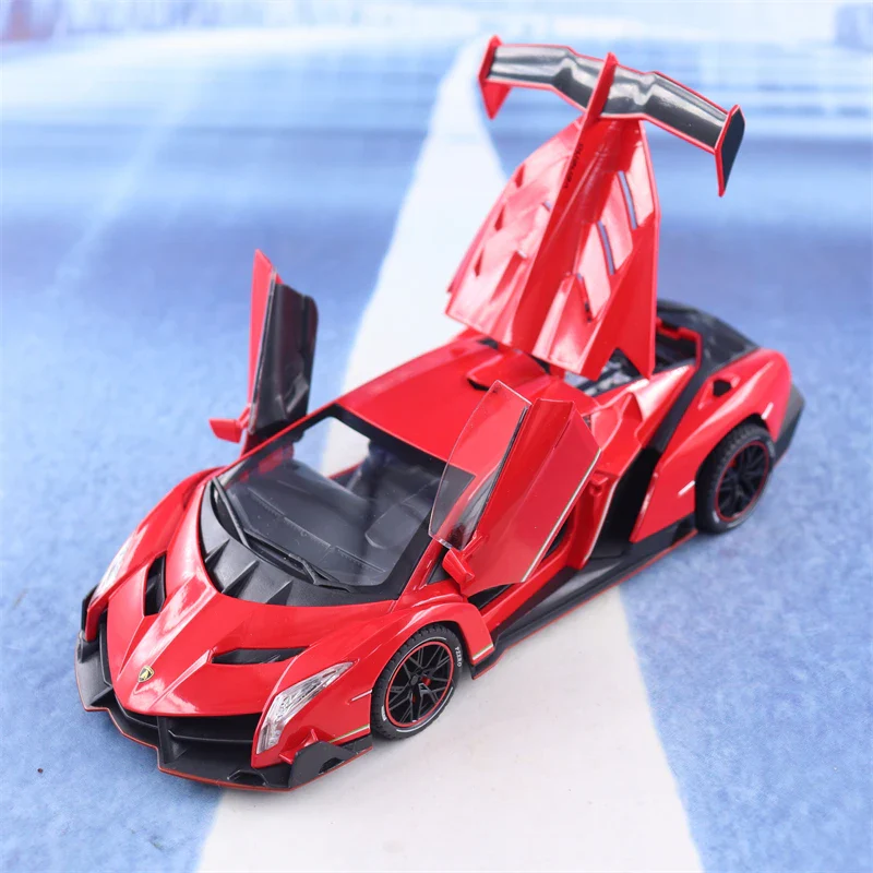 1:24 Diecast Lamborghini Veneno Model Car - Image 7