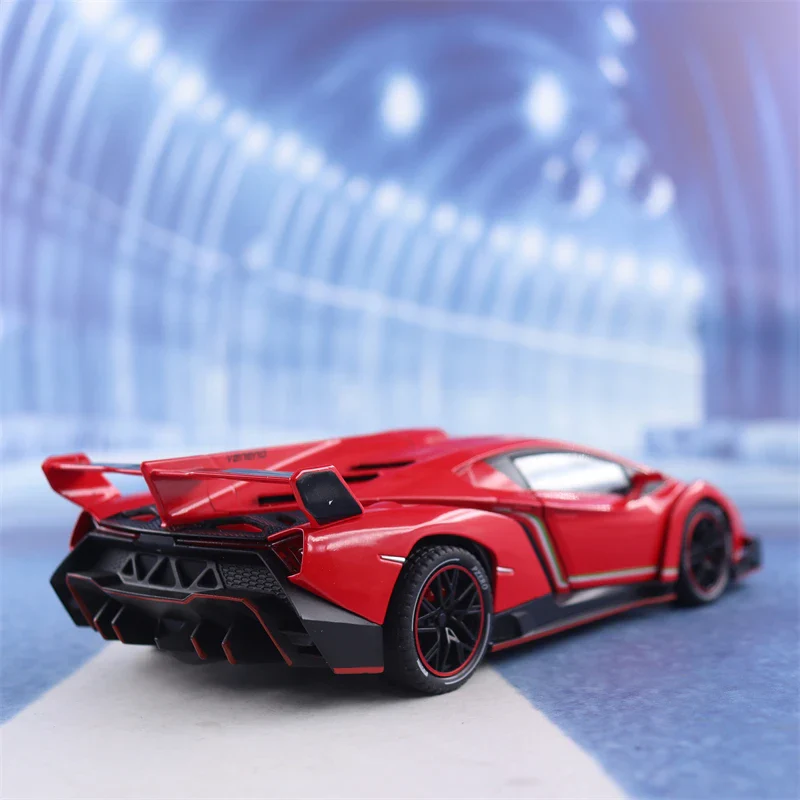 1:24 Diecast Lamborghini Veneno Model Car - Image 8