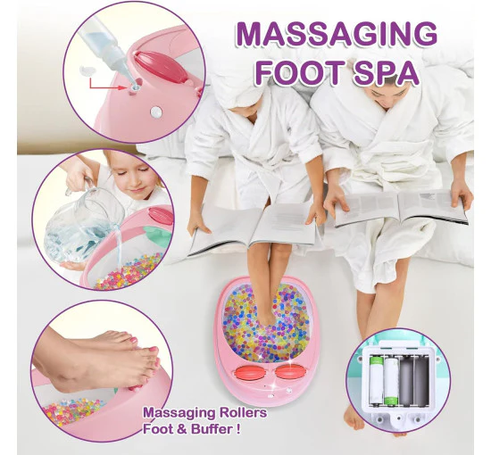 13Pcs Realistic Girls Magical Water Beads Soothing Foot Spa - Image 4