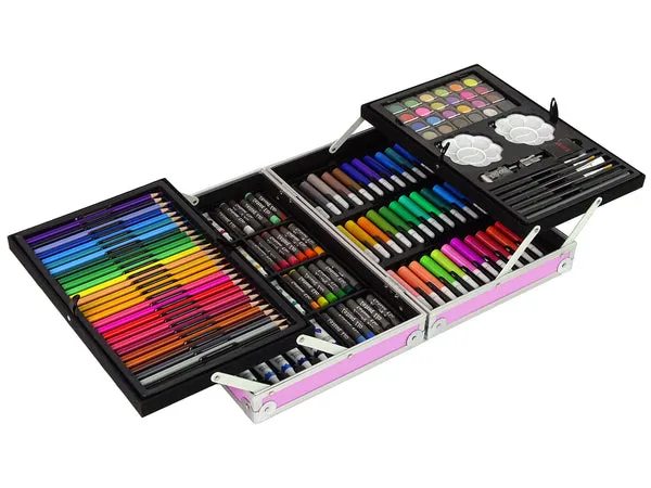145Pcs Premium Unicorn Themed Kids Painting Kit Briefcase - Image 14