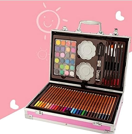 145Pcs Premium Unicorn Themed Kids Painting Kit Briefcase - Image 4