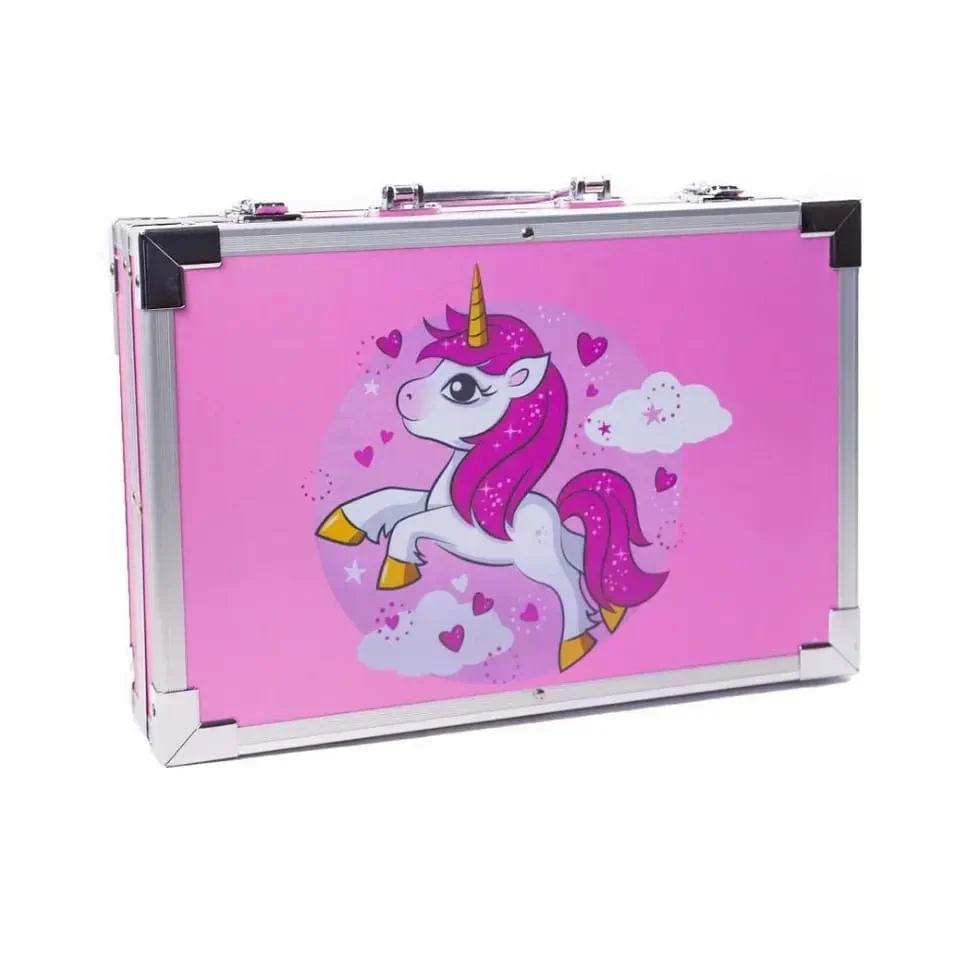 145Pcs Premium Unicorn Themed Kids Painting Kit Briefcase - Image 17