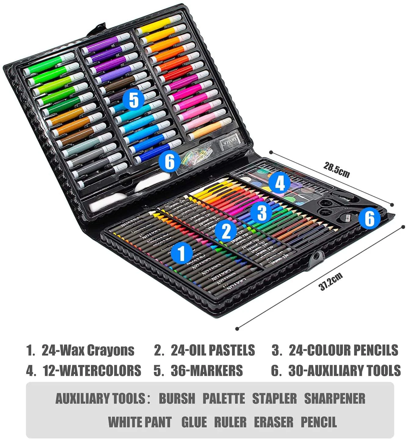 150Pcs Kids Premium Art Set - Image 3