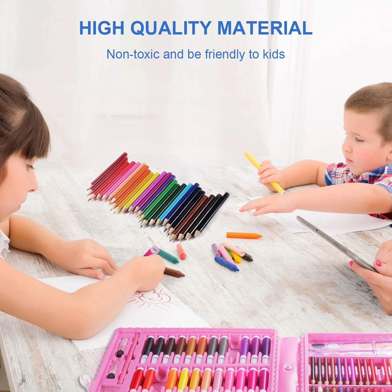 150Pcs Kids Premium Art Set - Image 6