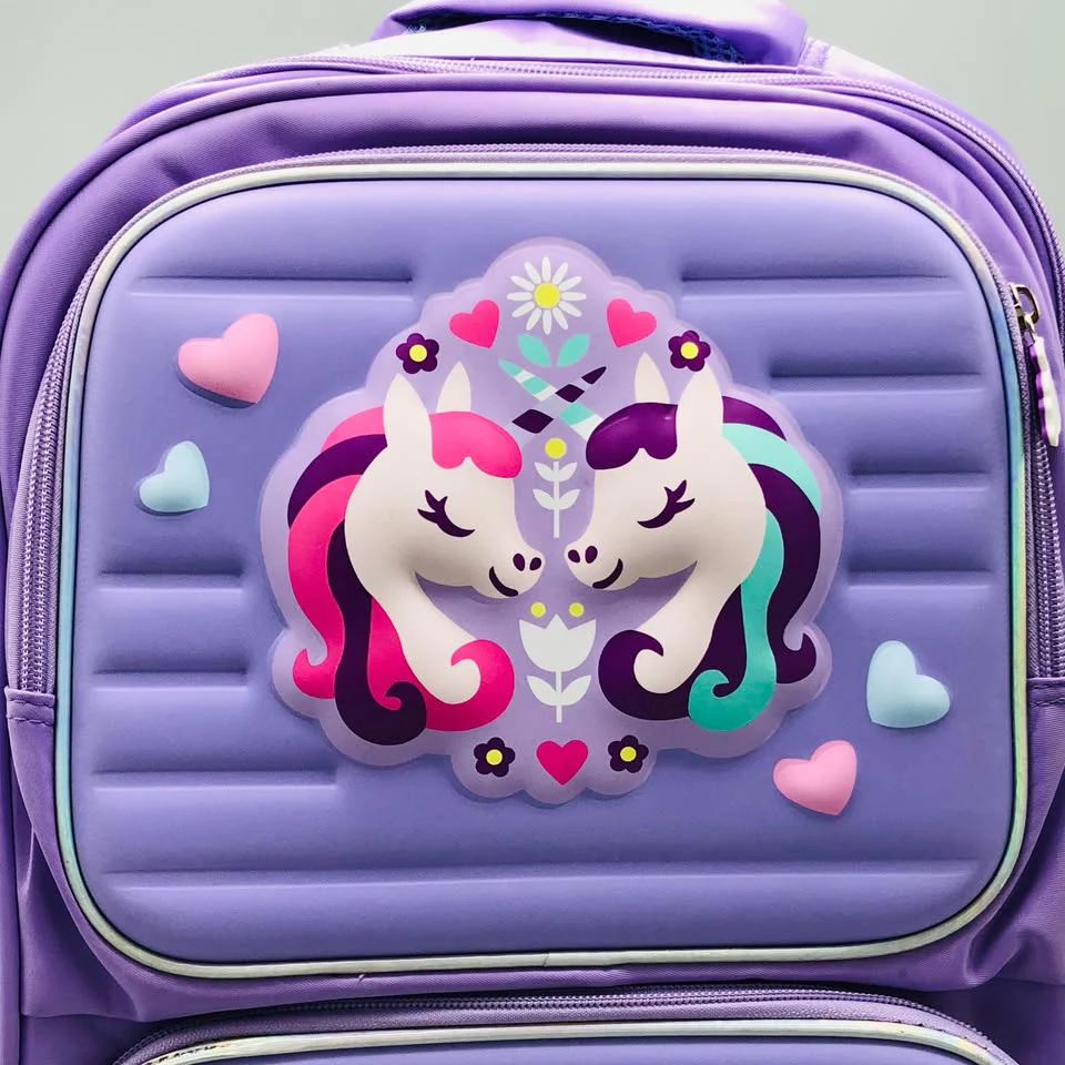 16* Inches Premium Unicorn Themed School Bag - Image 4