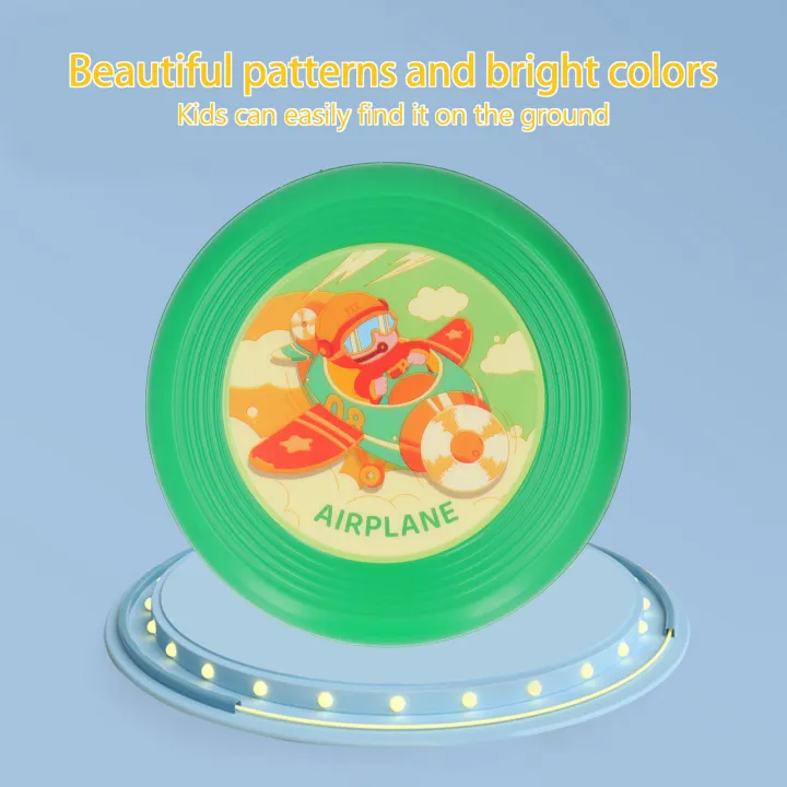 17cm Soft Rubber Flying Disc Frisbee - 1Pc - Image 2