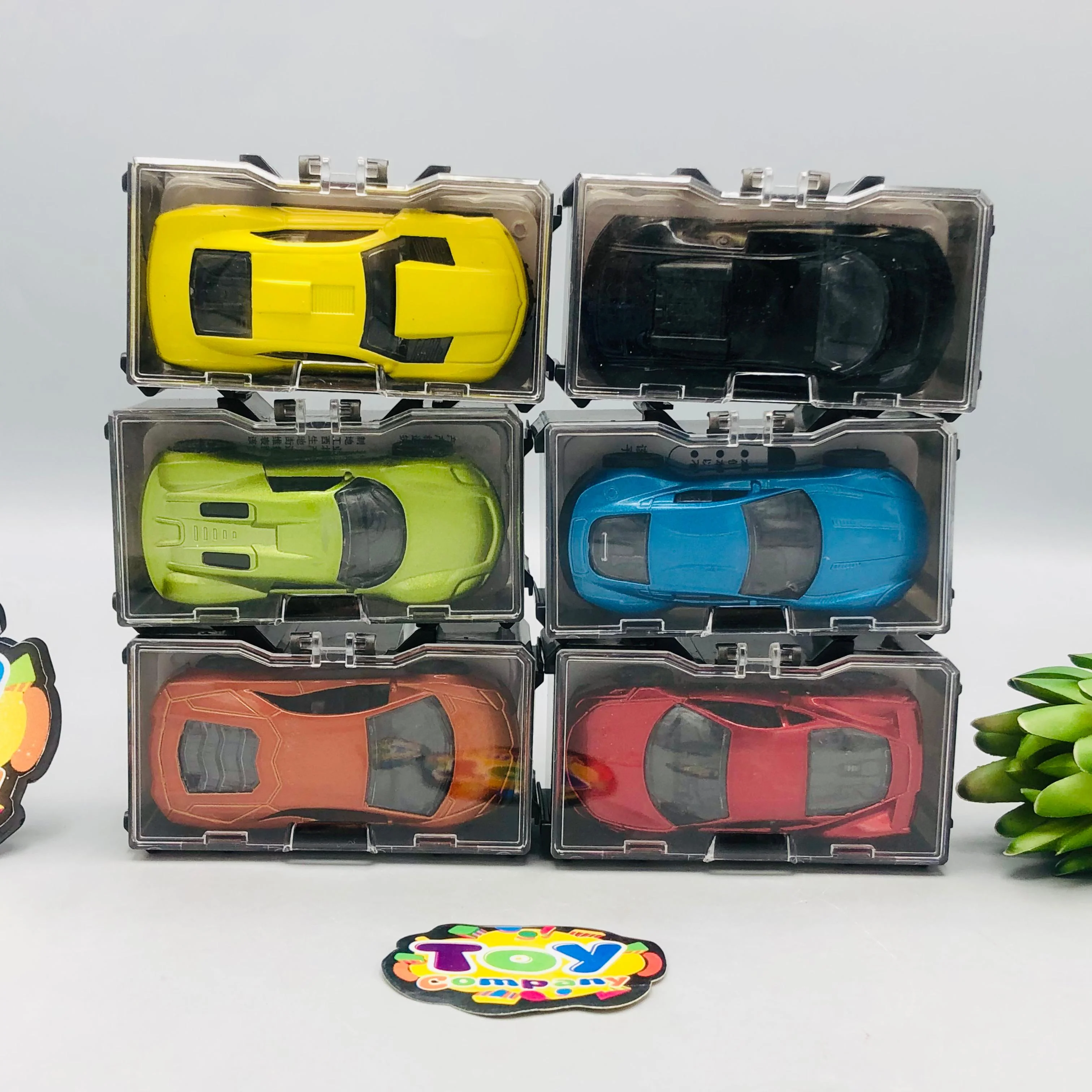 18Pcs Mini Diecast Pullback Cars With Display Box - Image 6