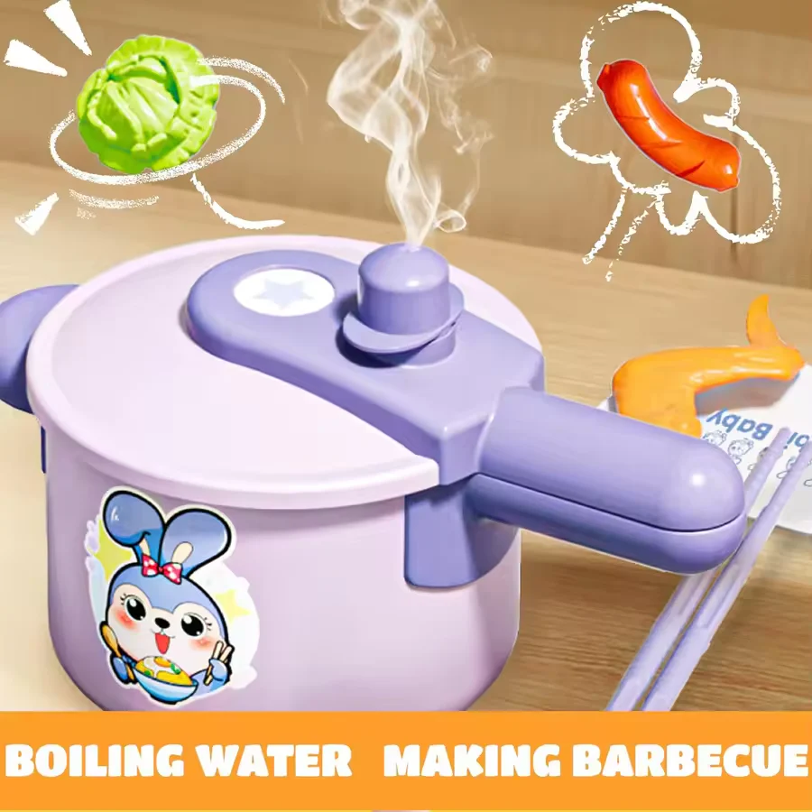 19Pcs Pretend Play Kitchen Cooking Set - Image 2