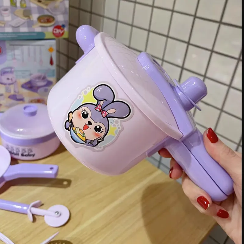 19Pcs Pretend Play Kitchen Cooking Set - Image 5