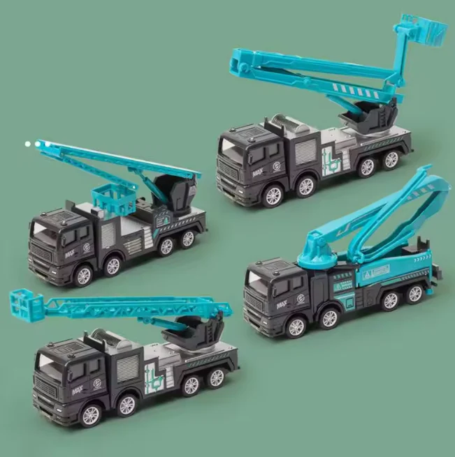1Pc ABS Inertial City Maintenance Fleet Model - Assortment - Image 7