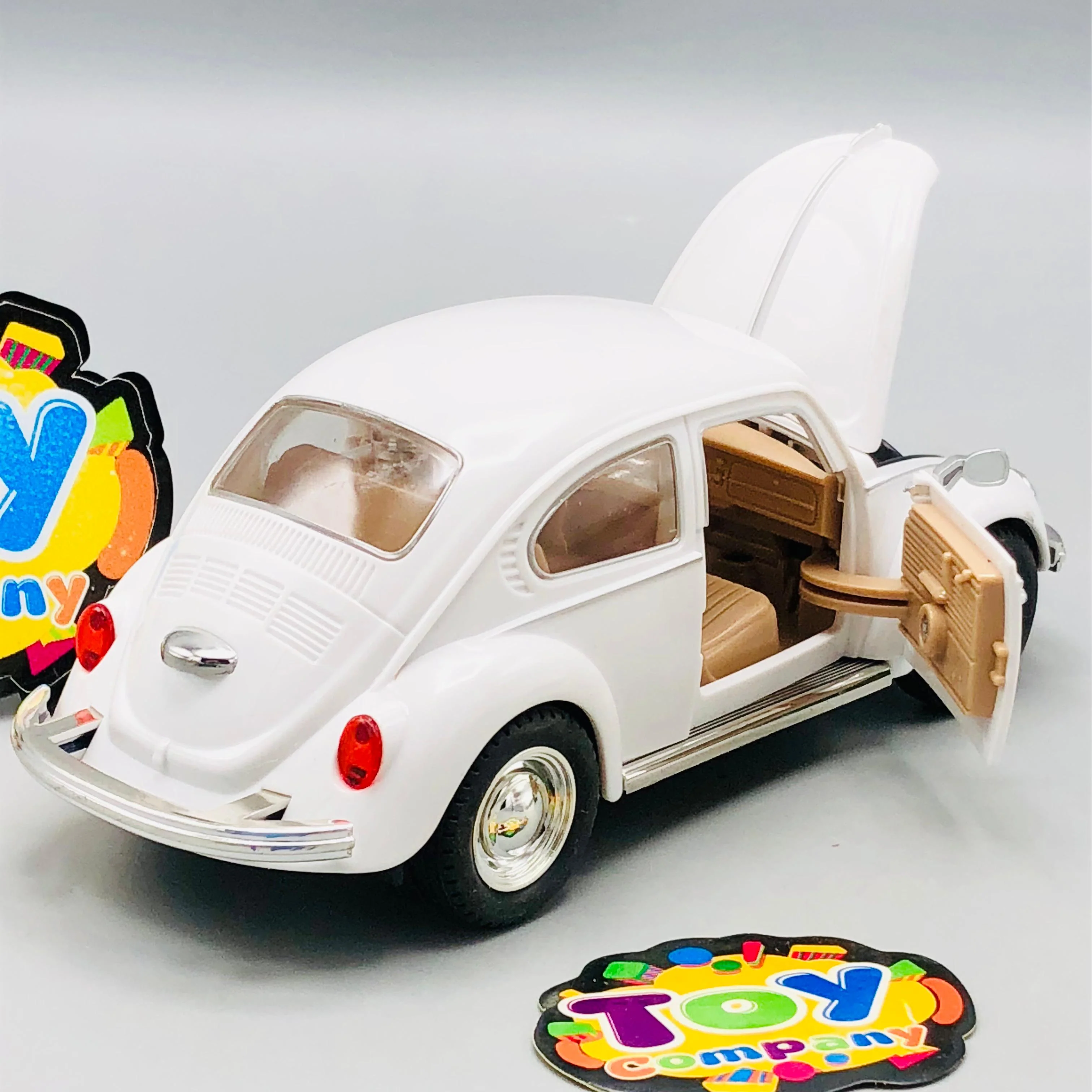 1Pc ABS Inertial Volkswagen Beetle Model - Image 11