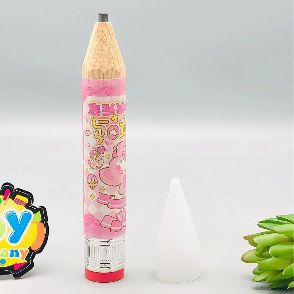1Pc Cartoon Design Large Pencil With Eraser - Image 7
