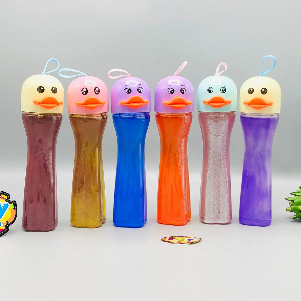 1Pc Duck Crystal Slime Mud Bottle - Image 5