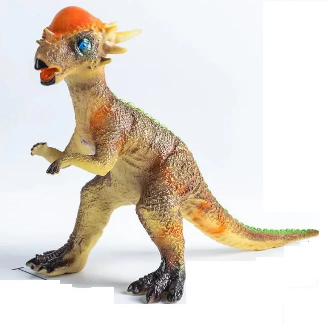 1Pc Mini Kids Rubber Dinosaur Toy With Sound - Assortment - Image 3