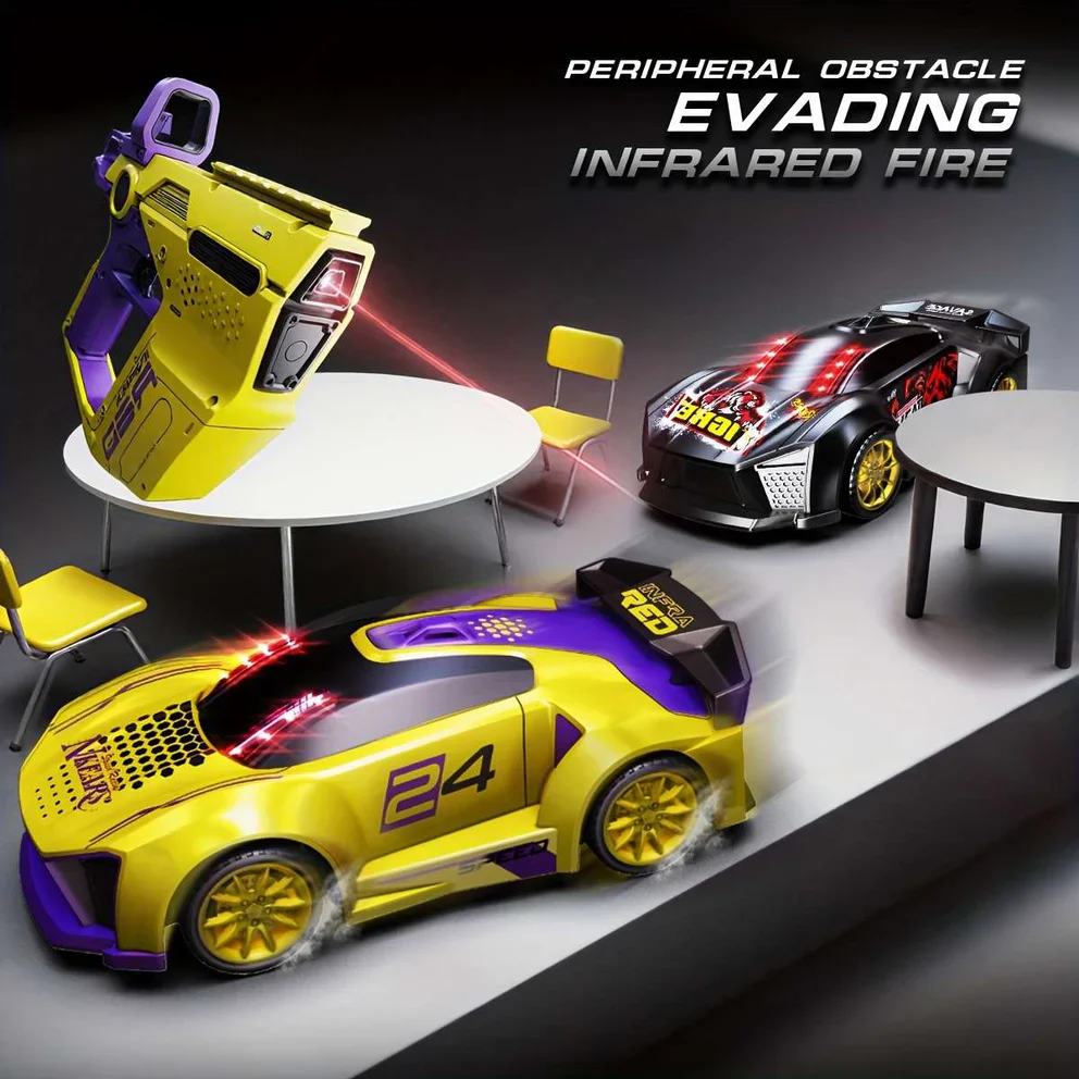2.4G Infrared Laser Shooting Remote Control Racing Car - Image 5