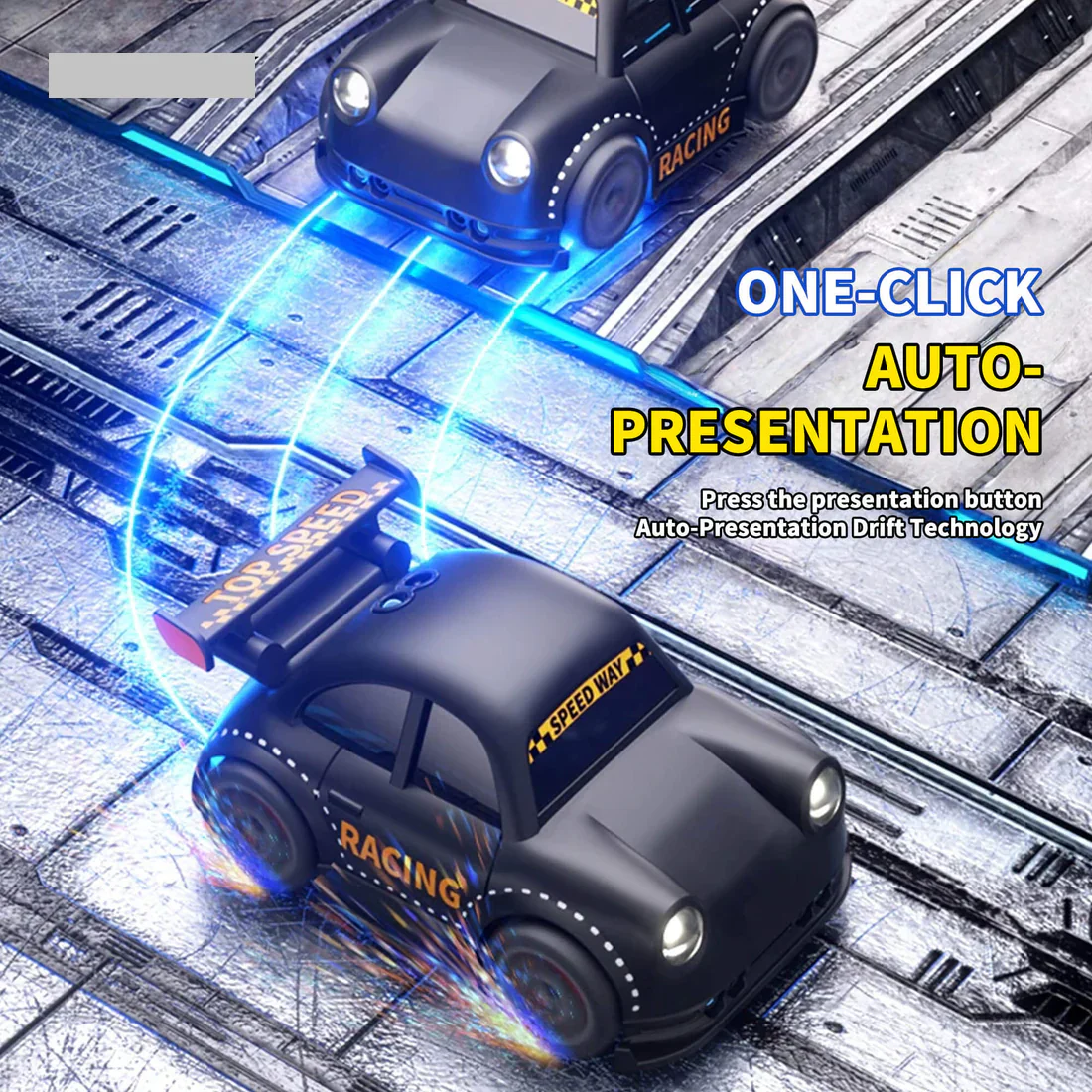 2.4GHz Electric Remote & Induction Controlled Mini Drift Car - Image 11