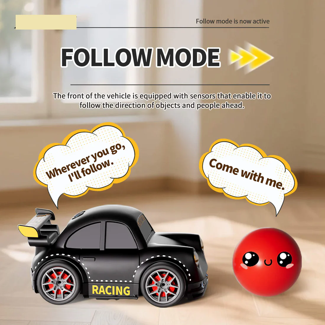 2.4GHz Electric Remote & Induction Controlled Mini Drift Car - Image 3