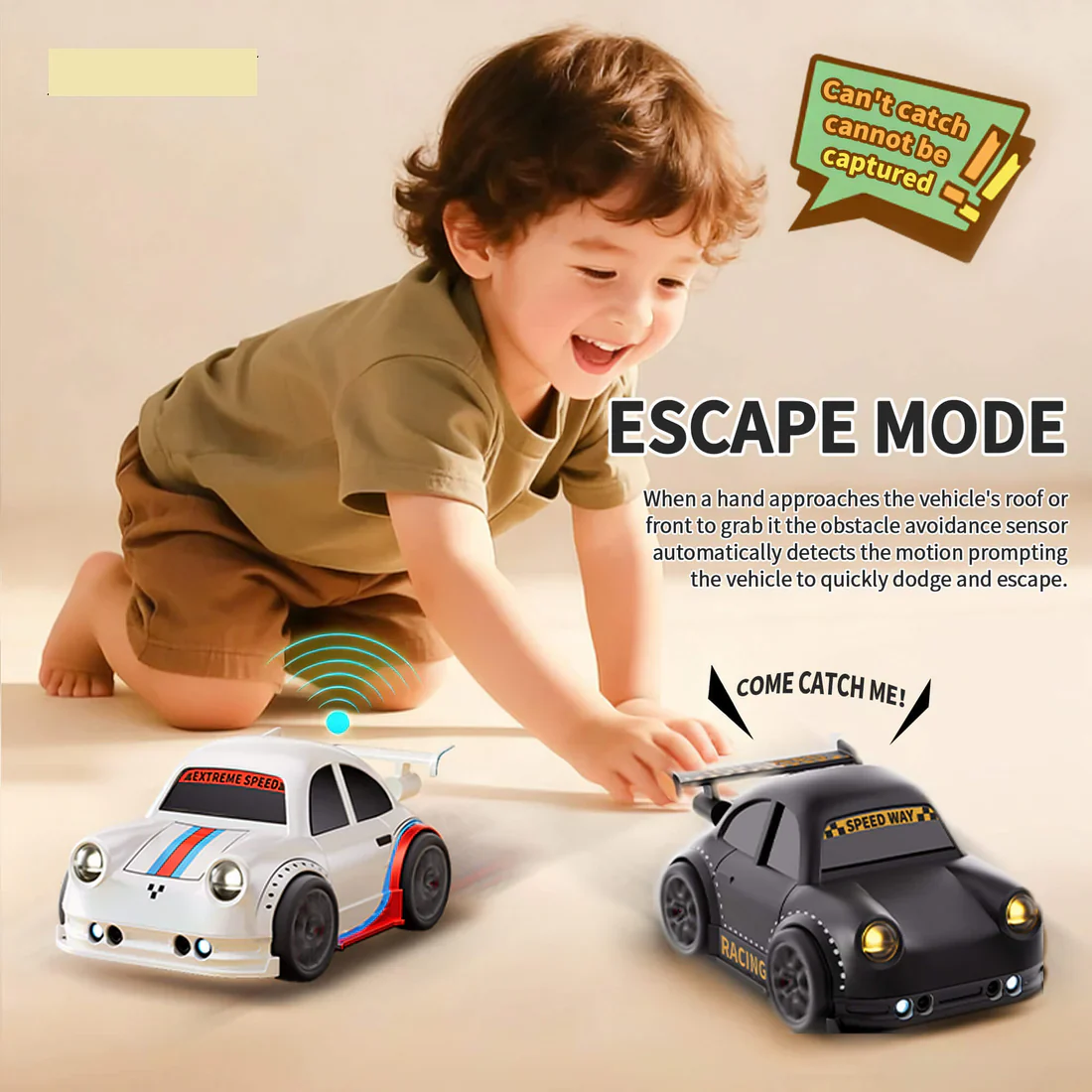 2.4GHz Electric Remote & Induction Controlled Mini Drift Car - Image 5
