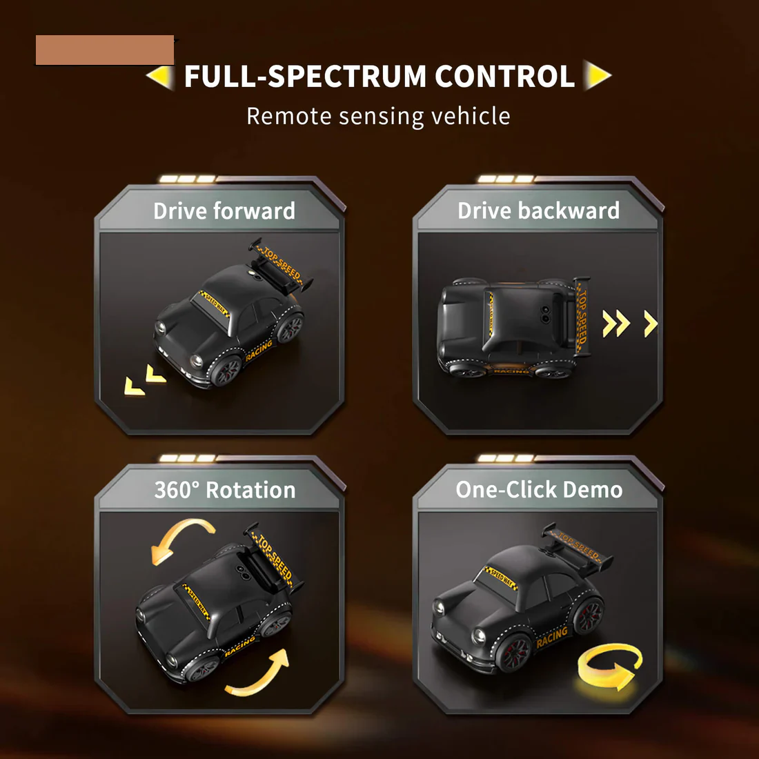 2.4GHz Electric Remote & Induction Controlled Mini Drift Car - Image 8