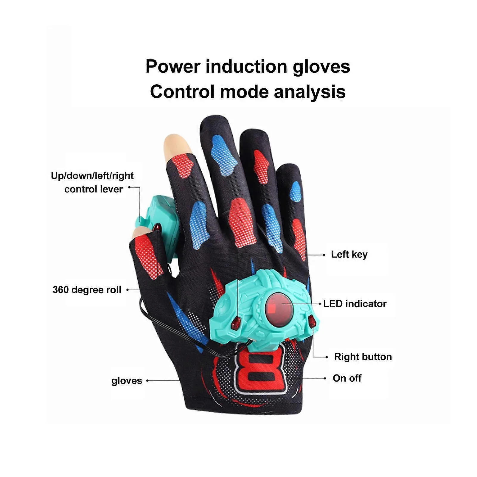 2.4GHz Kinetic Sensing Glove Control Flying Airplane - Image 4