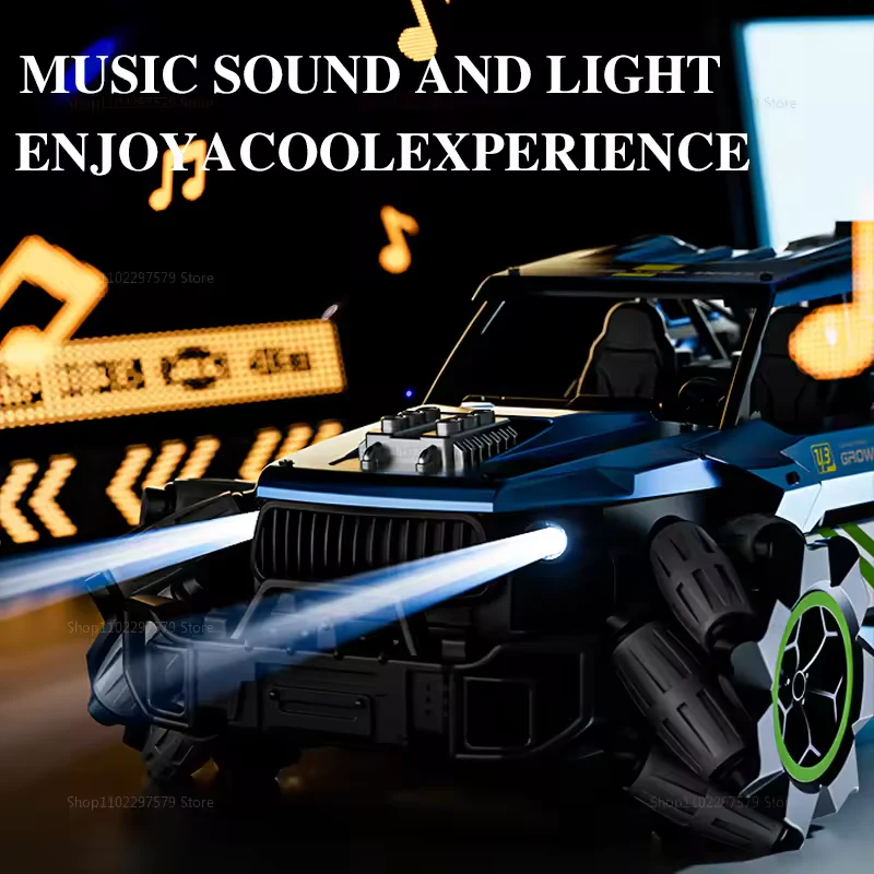 2.4GHz RC 4WD Growler Stunt Drift Car With Smoke - Image 4