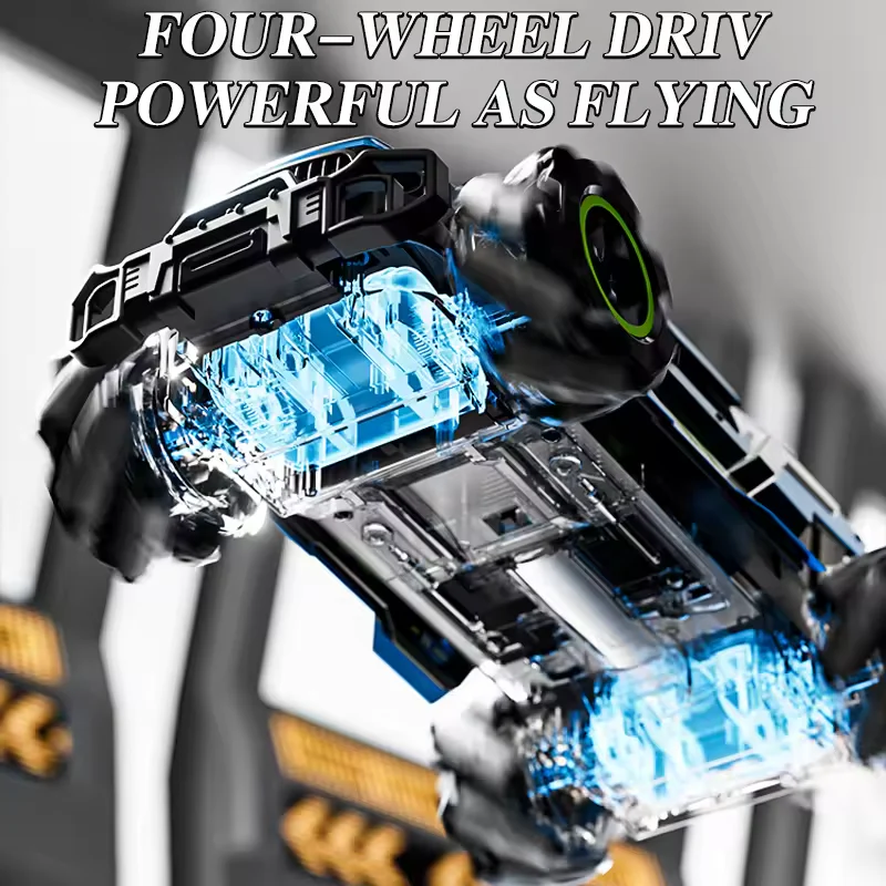 2.4GHz RC 4WD Growler Stunt Drift Car With Smoke - Image 5