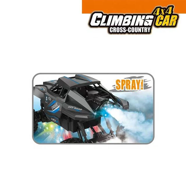 2.4GHz RC 4x4 Off-Road Climbing Spray Truck - Image 4