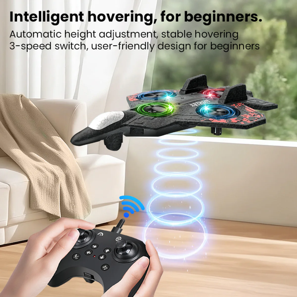 2.4GHz RC Acrobatic Flight Fighter Jet - Image 4