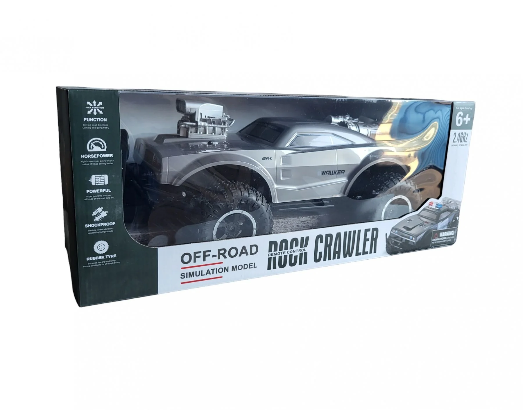 2.4GHz RC Dodge Off-Road Rock Crawler Truck - Image 18