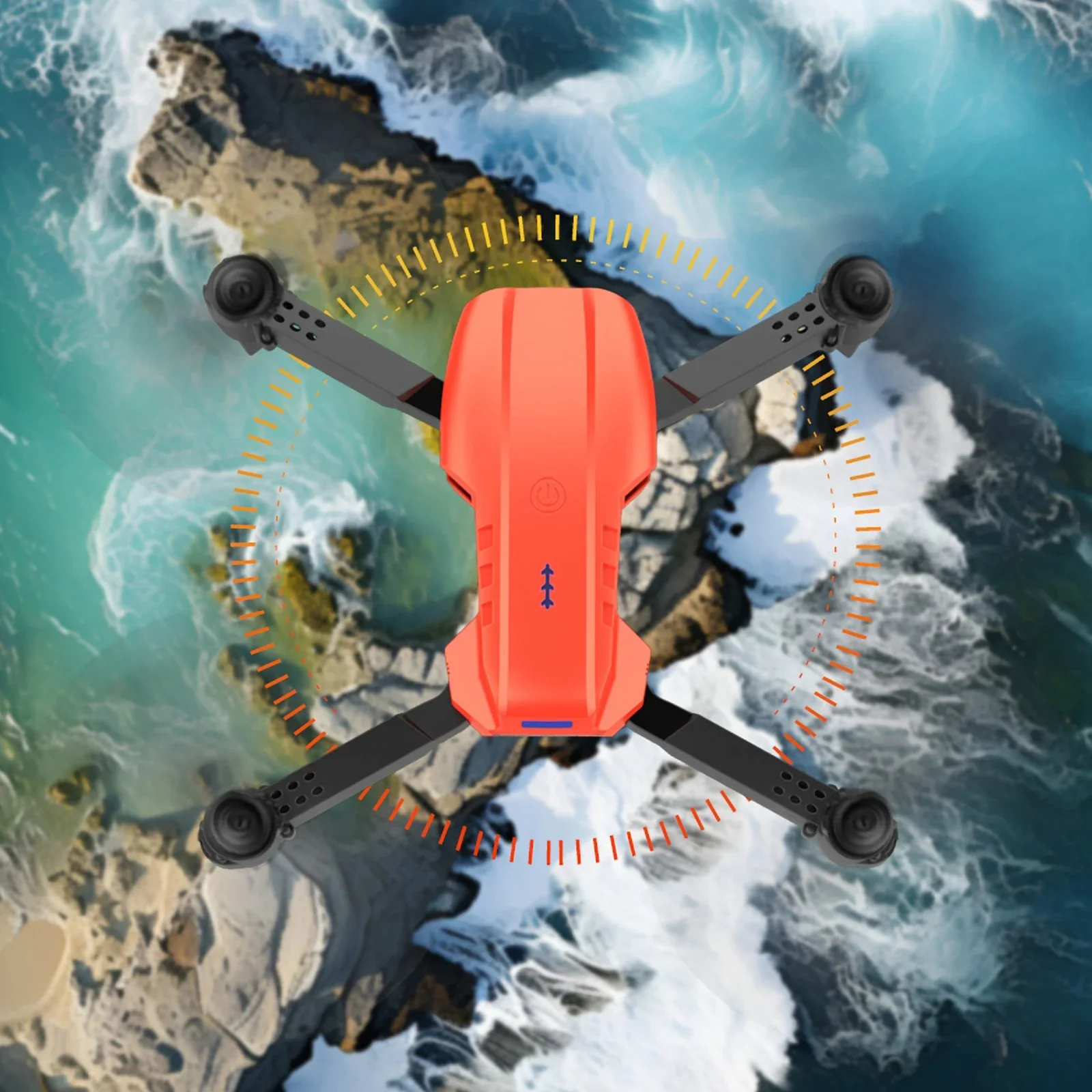 2.4GHz RC E99 HD Camera Drone - Image 3