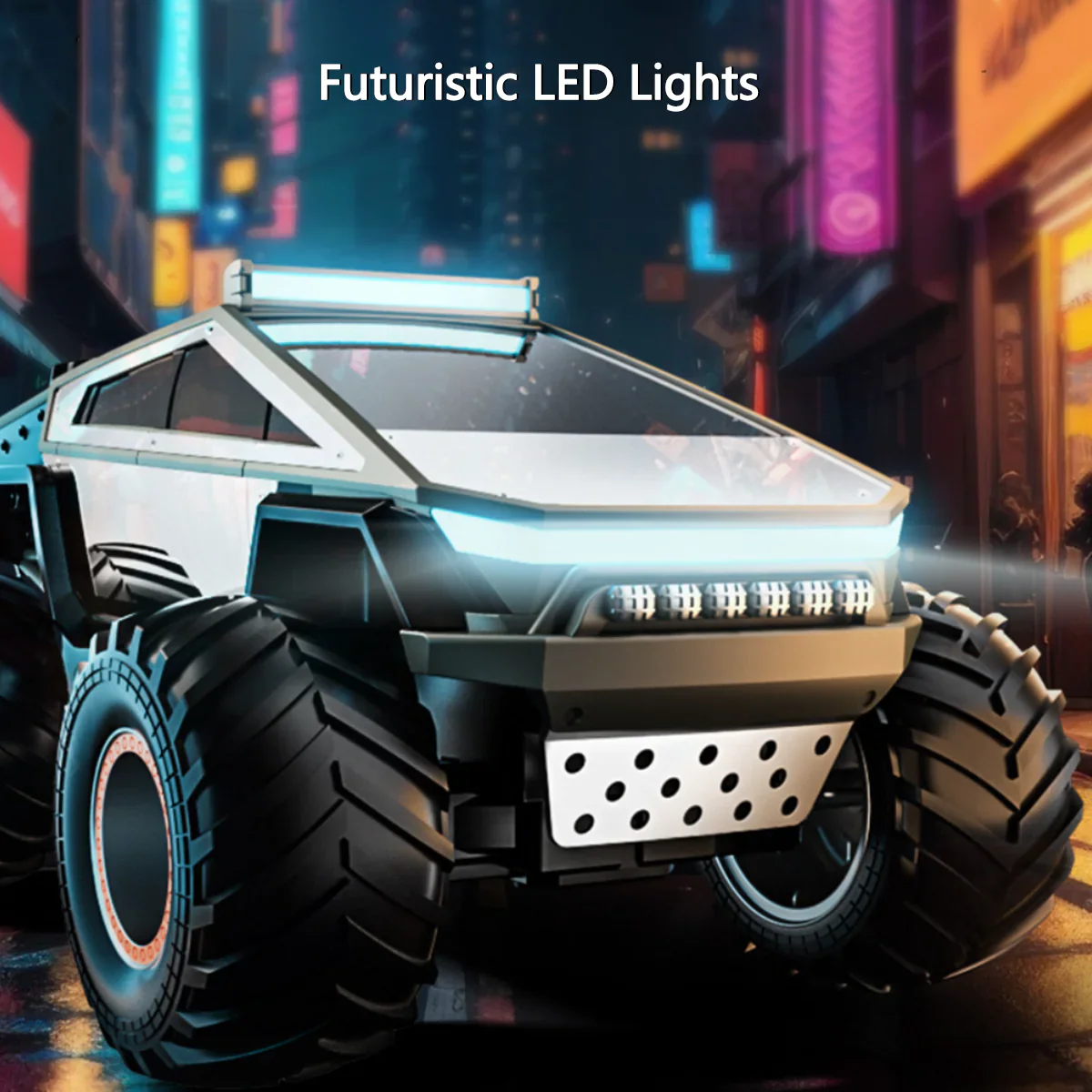 2.4GHz RC Monster Tesla Off-Road Truck - Image 3