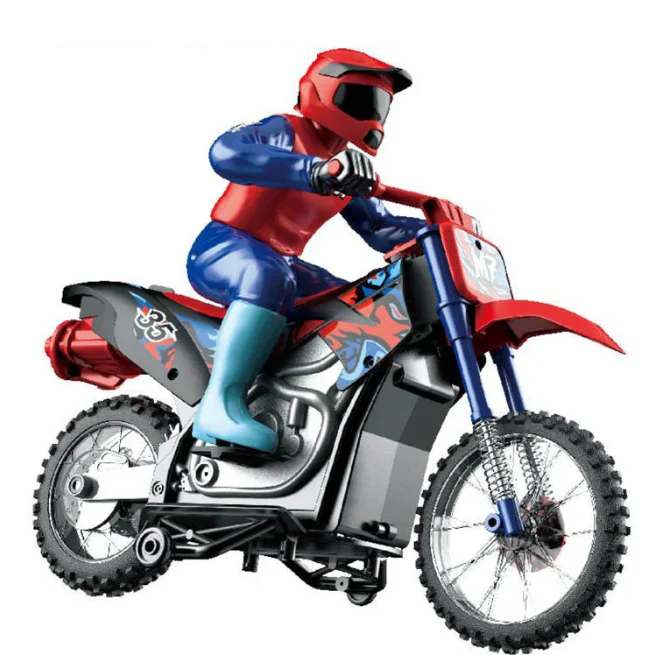 2.4GHz RC Stunt Spray Motorbike - Image 3