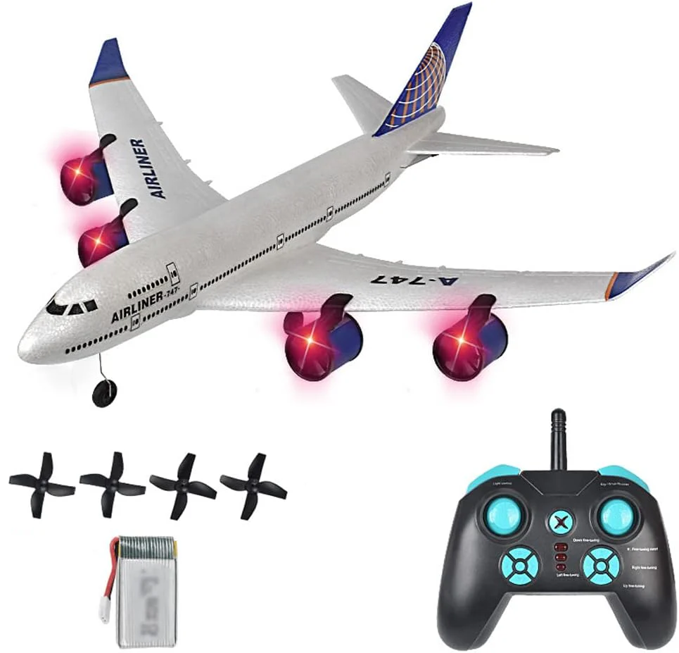 2.4GHz RC Thermocol A-747 Airplane Model - Image 3