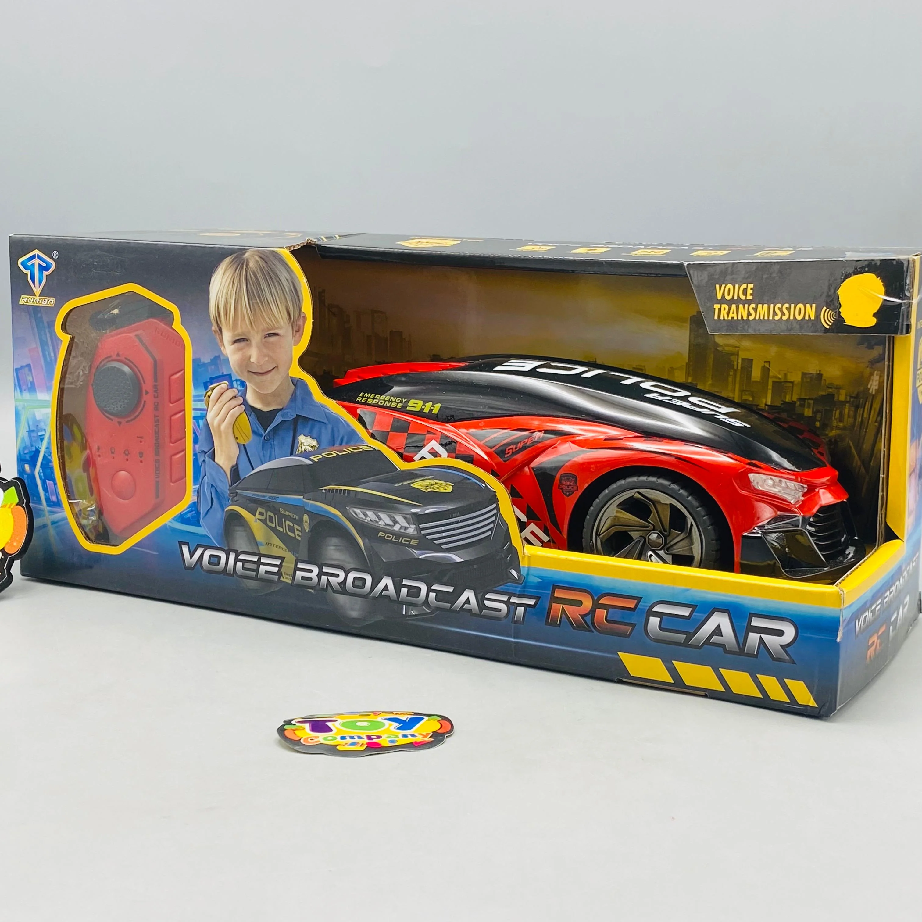 2.4GHz RC Voice Broadcast Police Car - Image 11