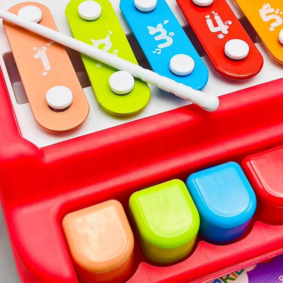 2 in 1 Huanger Vocal Piano- Xylophone - Image 3