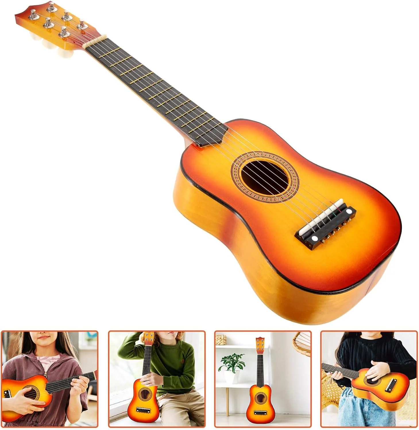 20* Inches Kids Manual String Guitar - Image 6