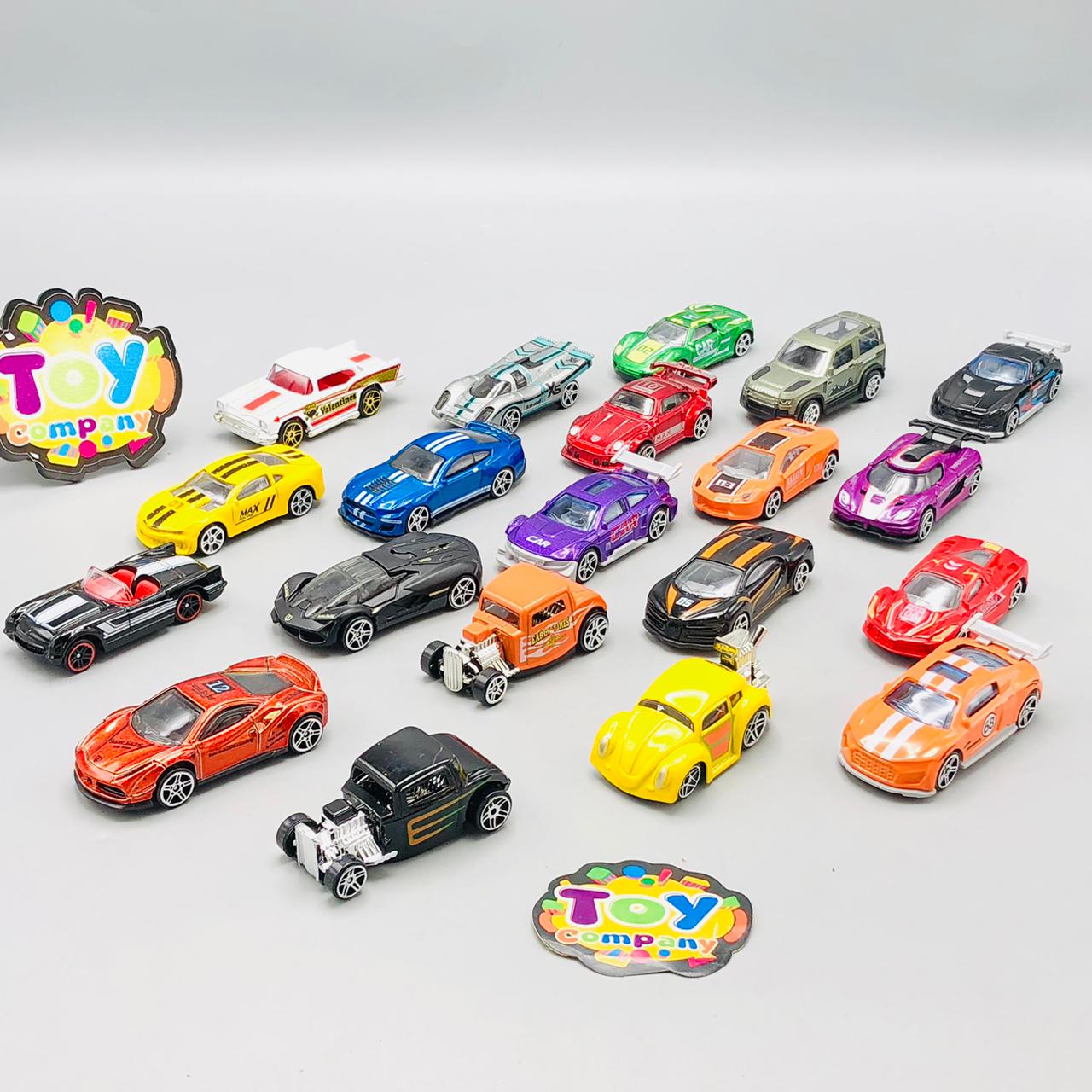 20Pcs Hot Wheels Diecast Mini Inertial Cars Set - Image 7