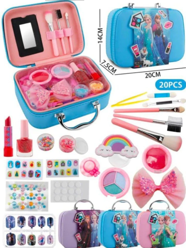20Pcs Realistic Frozen Themed Makeup Bag - Image 13