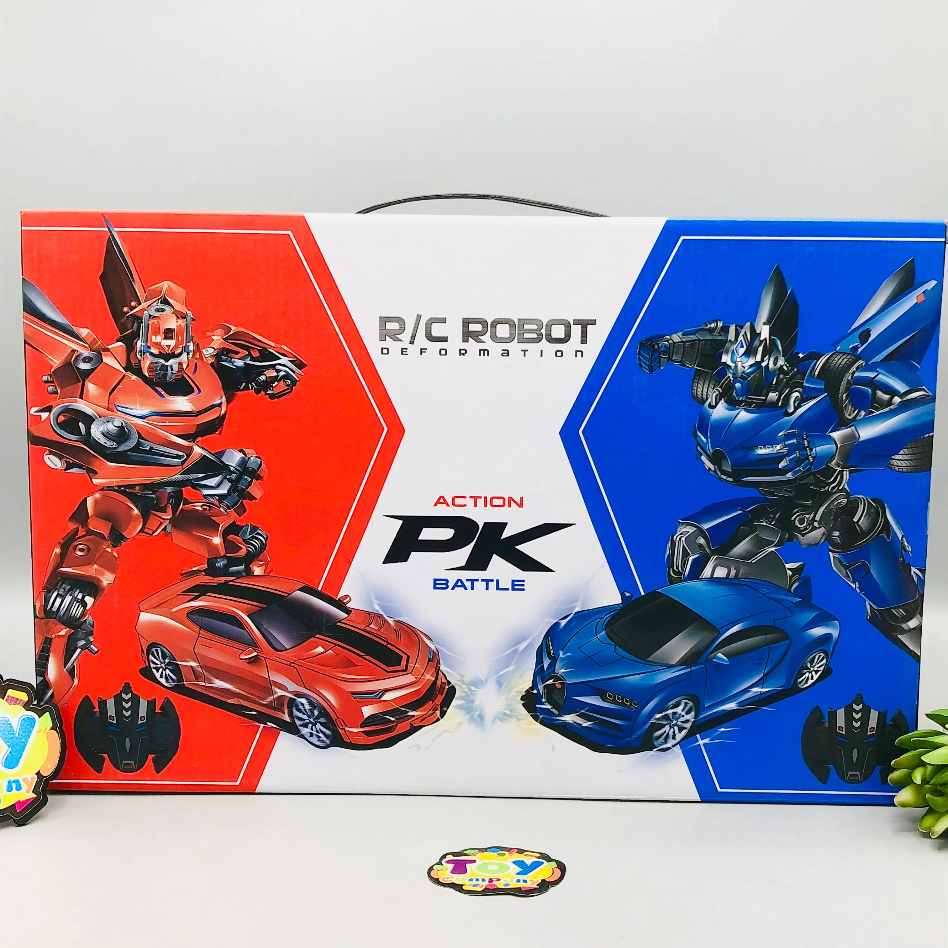 27MHz RC Deformation Battle Robot Cars - Image 9