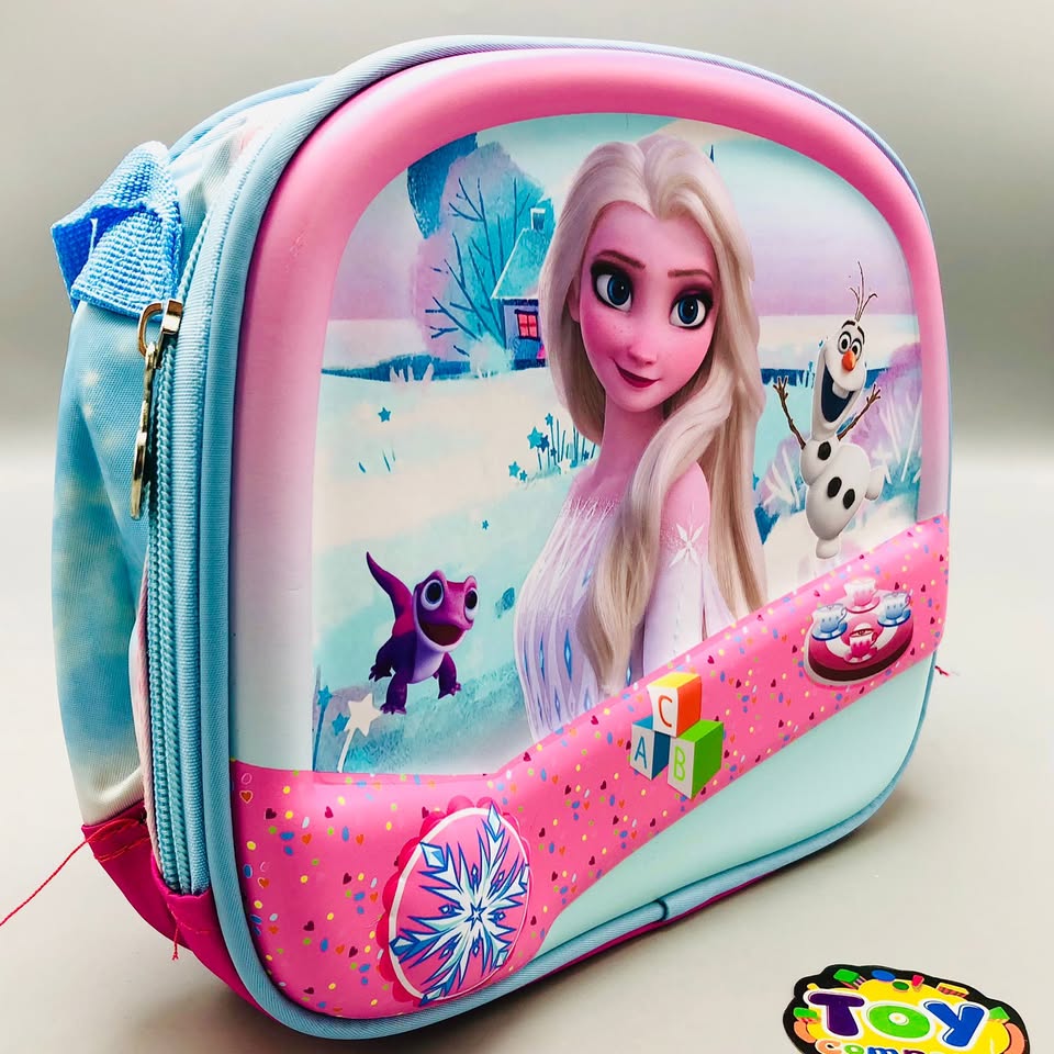 2in1 Frozen Premium Kids Lunch Bag & Pencil Case - Image 5