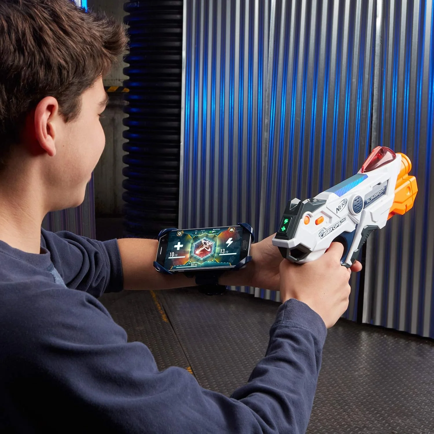 2in1 Hasbro Outdated Kids Nerf Laser OPS Pro Gun - Small - Image 10