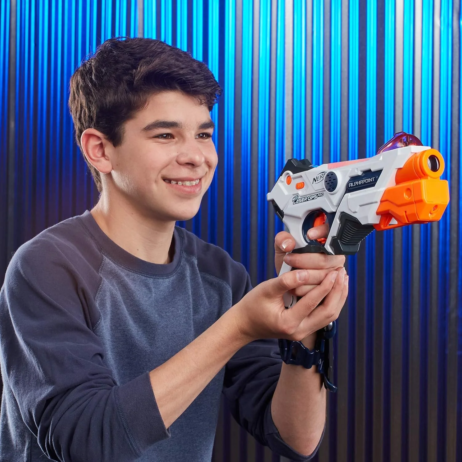 2in1 Hasbro Outdated Kids Nerf Laser OPS Pro Gun - Small - Image 6