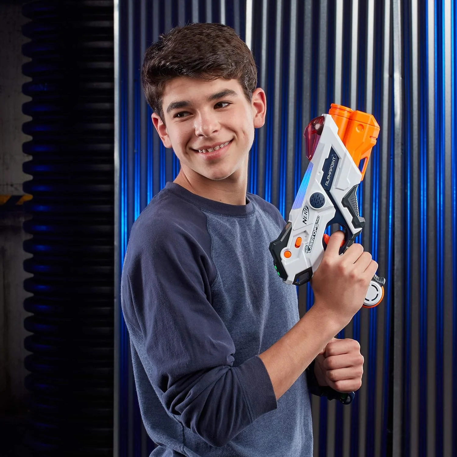 2in1 Hasbro Outdated Kids Nerf Laser OPS Pro Gun - Small - Image 7