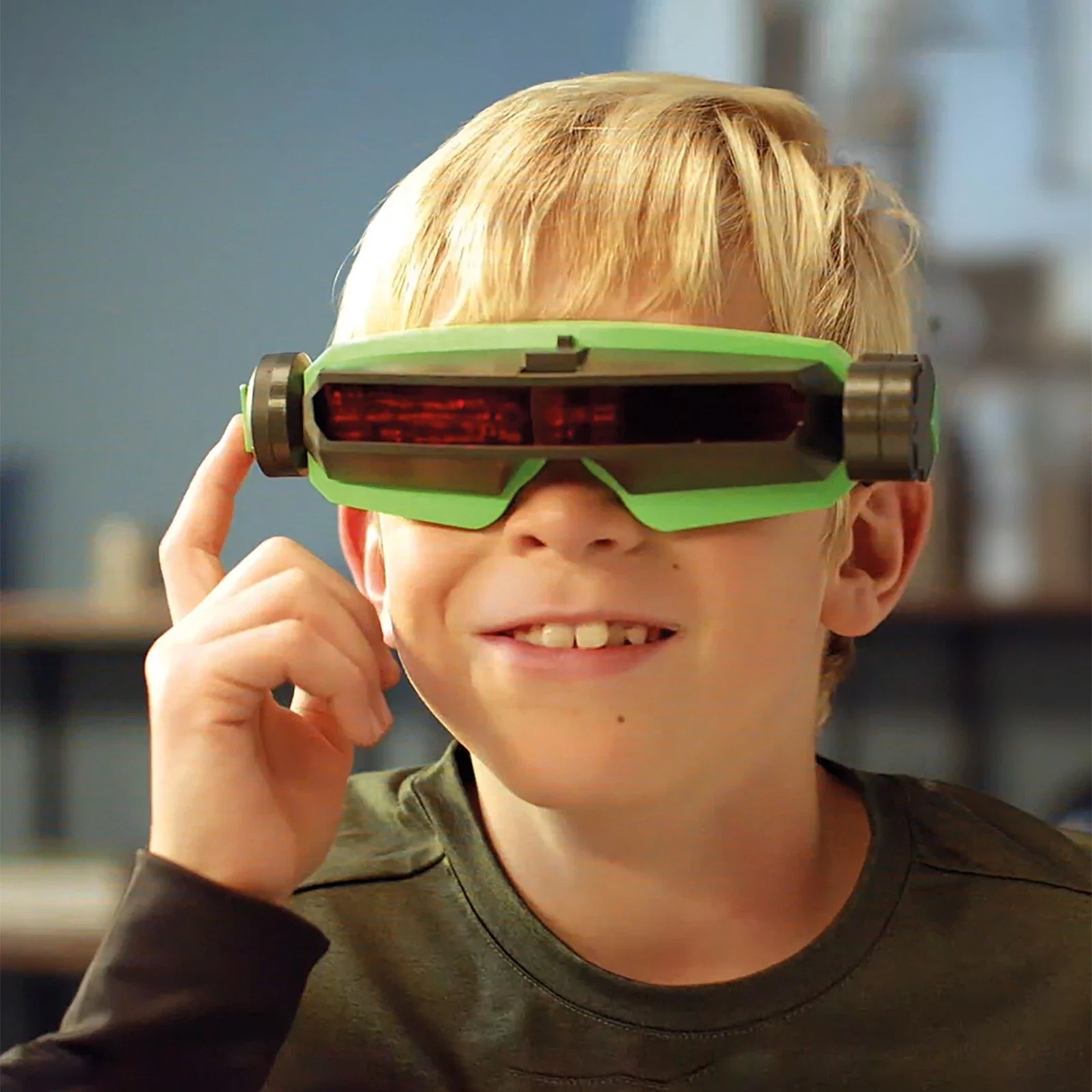 2Pcs Kids Pretend Play Laser Shoot Binocular Toy - Image 3