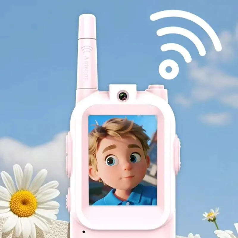 2Pcs Rechargeable Kids Video Walkie Talkie - Image 14