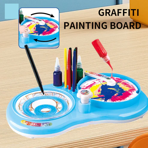 37Pcs Doodle Spin & Spiral Art Kit - Image 4