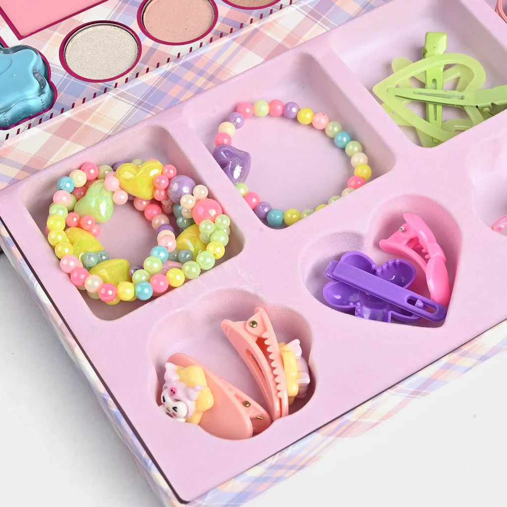 37Pcs Realistic Magical Makeup & Jewellery Set - Image 10