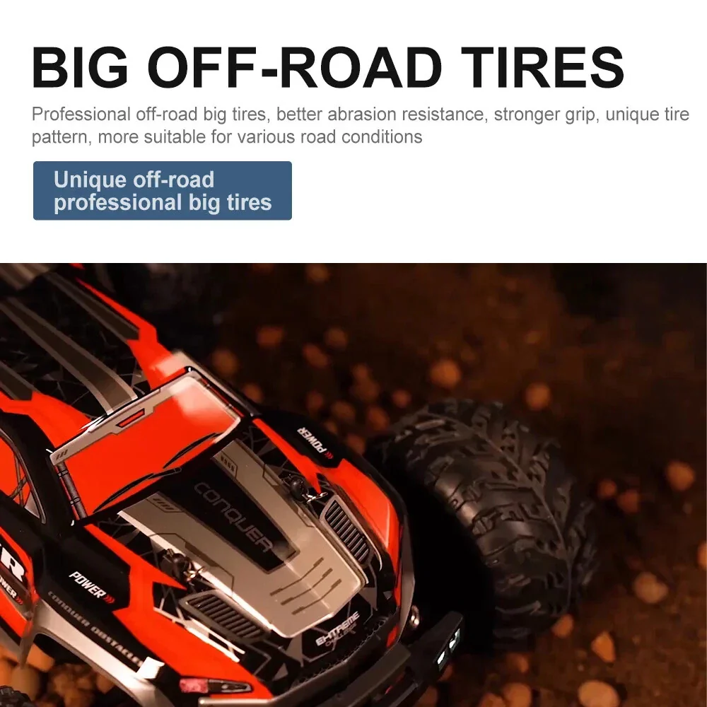 38Km/h RC 1:16 Conquer 4x4 Off-Road Truck - Image 12
