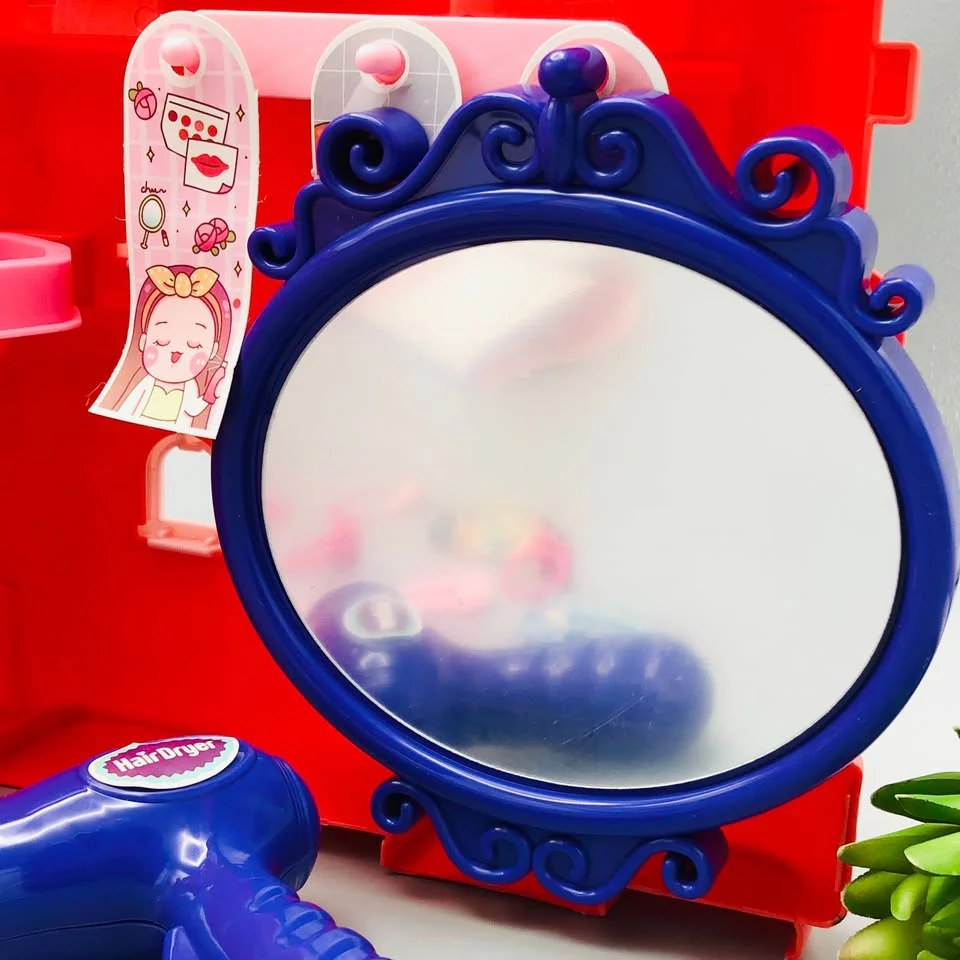 39Pcs Castle Beauty Shop Pretend Play House Set - Image 11